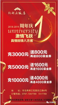 新桥大饭店周年店庆 真情回馈八方客，礼惠全城惠万家